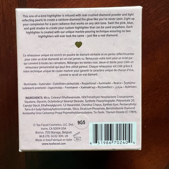 Too Faced Diamond Light Diamond Fire Highlighter - Picture 2 of 3